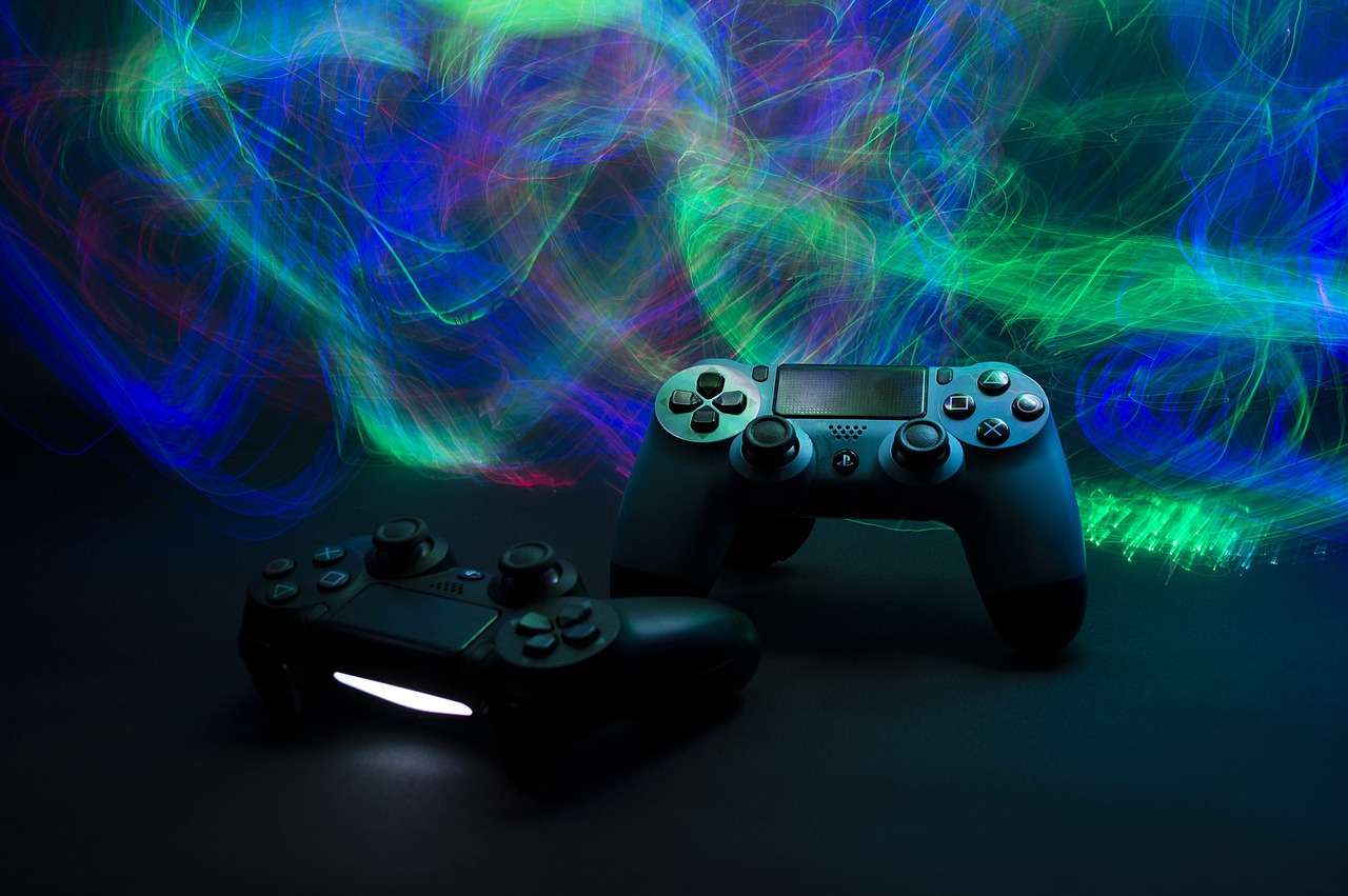 Photo d'une manette de console